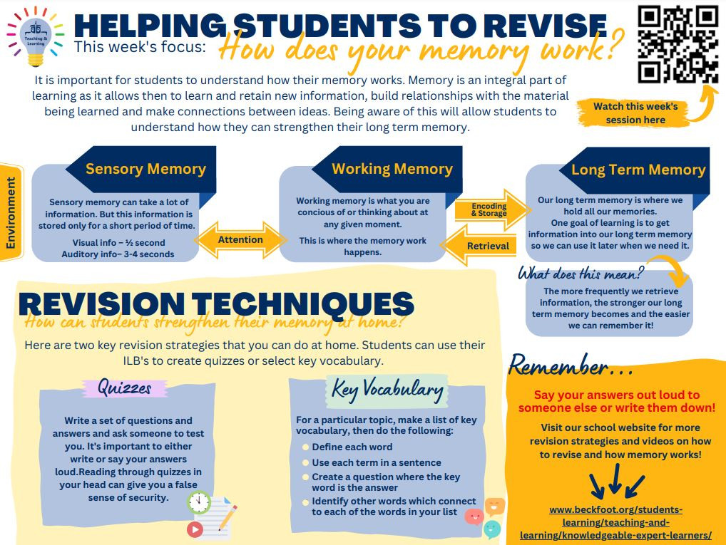 Helping students to revise