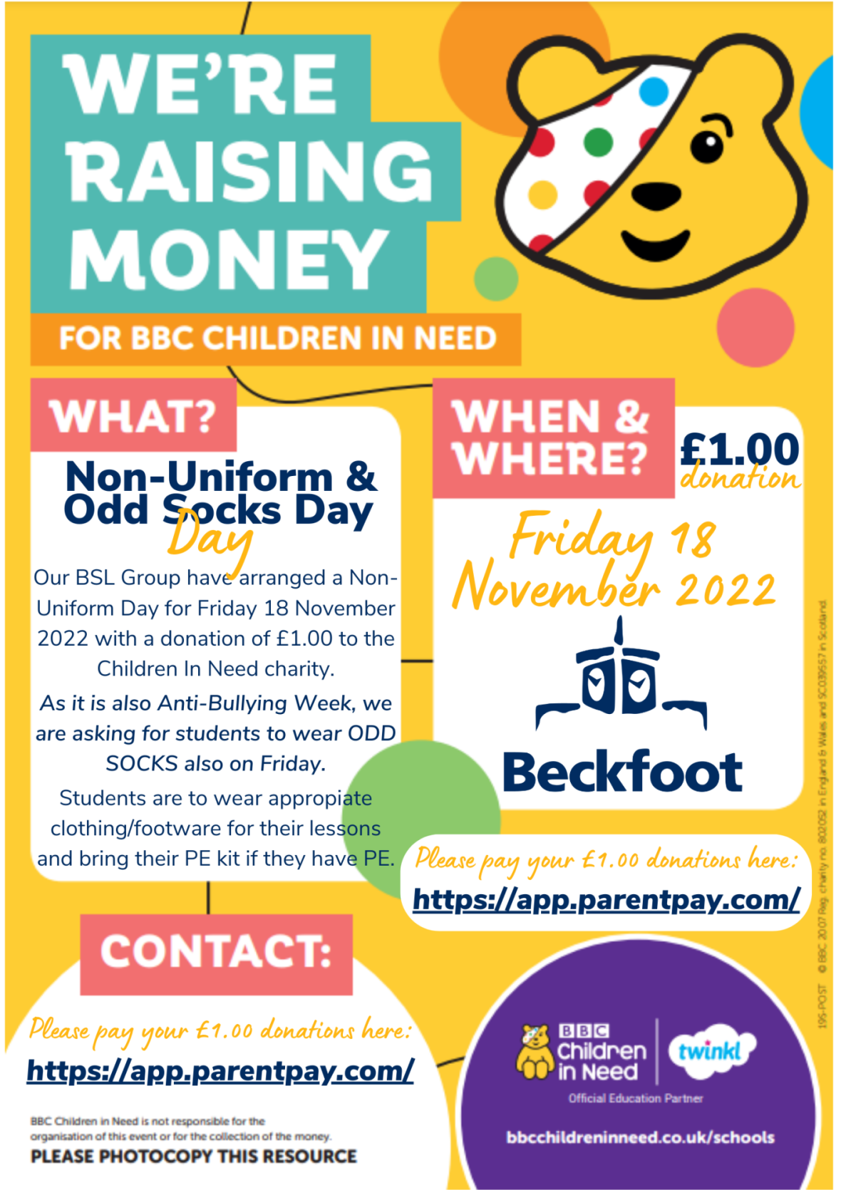 Children In Need - November 2022