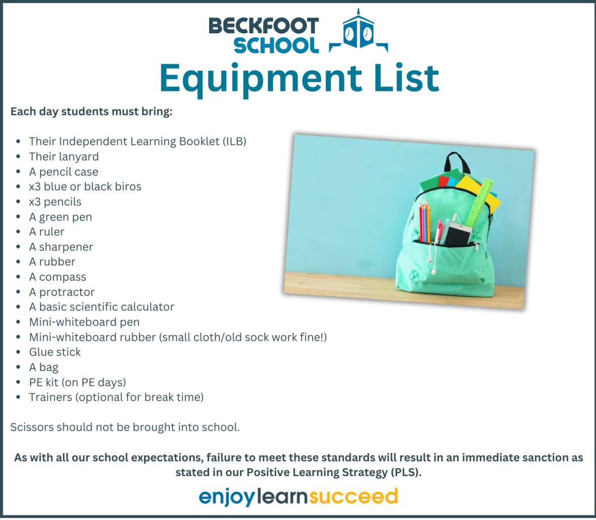 Equipment List