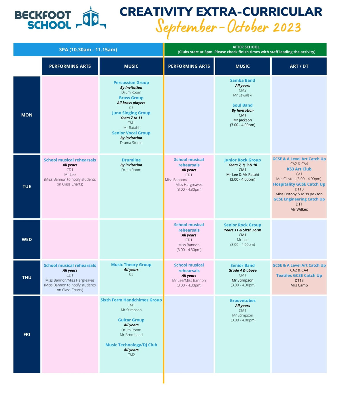 Extra Curricular Creativity September 2023 (1)