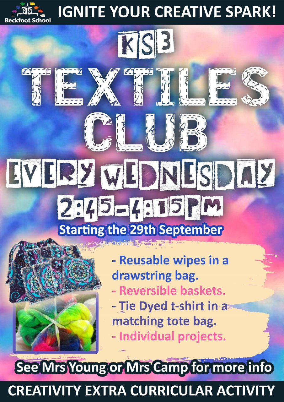 thumbnail_Textiles Club Poster