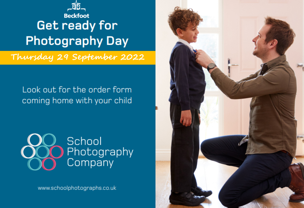 School Photographs - Thursday 29 September 2022