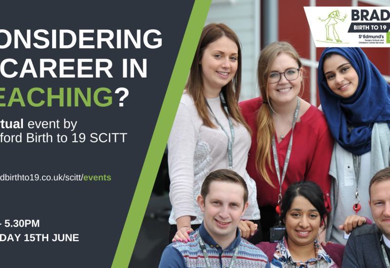 SCITT Get Into Teaching 15th June